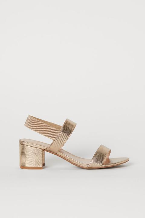 Sandales - Dore