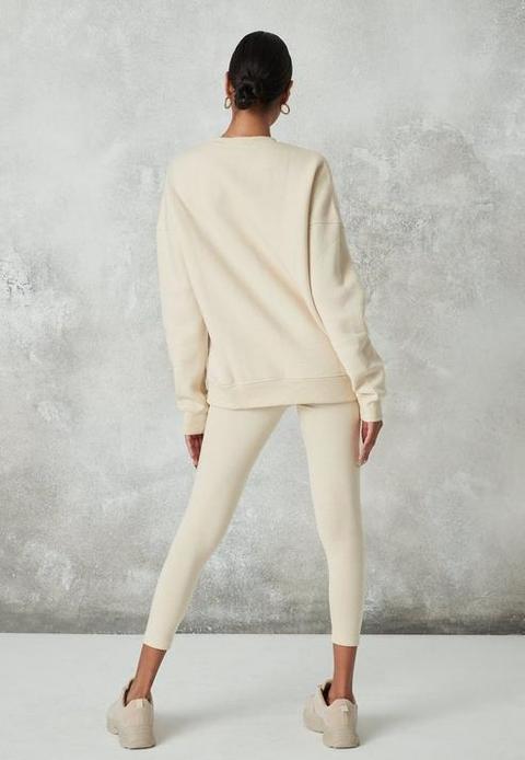 oversized sweatshirt and leggings co ord set