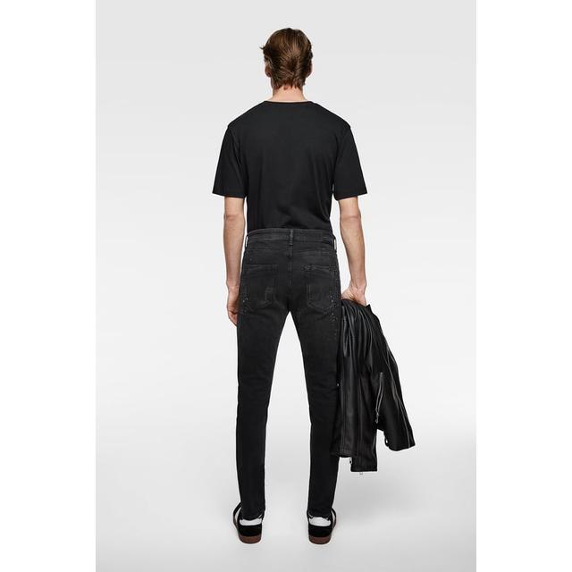 Denim Skinny Toppa Bandana from Zara on 