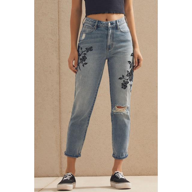 pacsun rose denim jacket