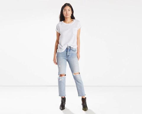 Wedgie Fit Straight Jeans