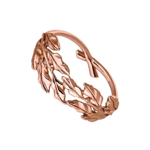 Rose Gold Laurel Ring