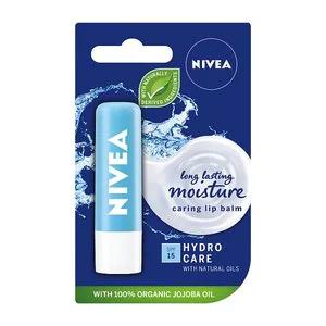 Nivea Lip Balm Hydro Care With Spf 15 4.8g