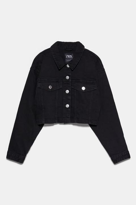 Cropped Denim Jacket from Zara on 21 