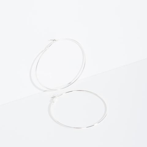 Plain Hoop-earrings