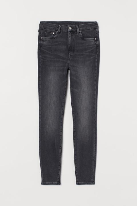 Embrace High Ankle Jeans - Gris