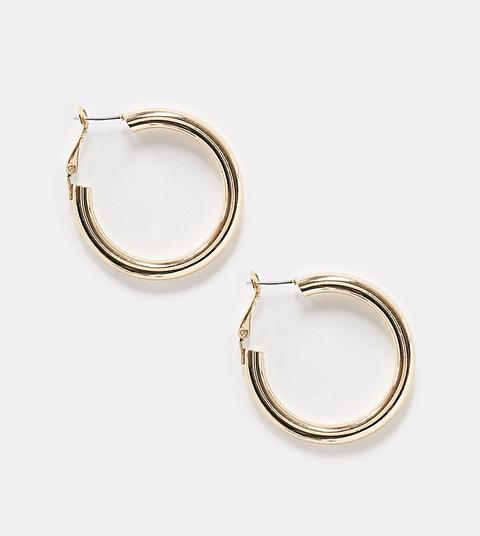 Liars & Lovers Exclusive Tube Hoop Earrings In Gold