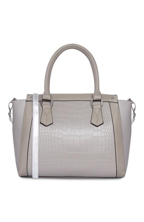 Bolso Tote Gris