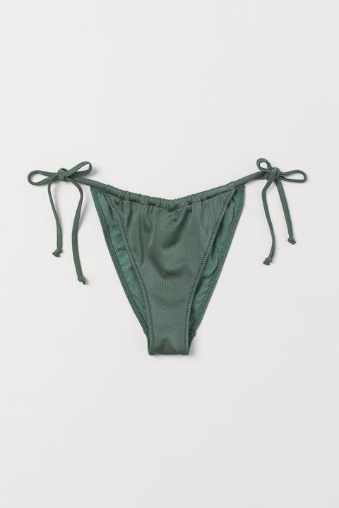 Braga De Bikini De Anudar - Verde