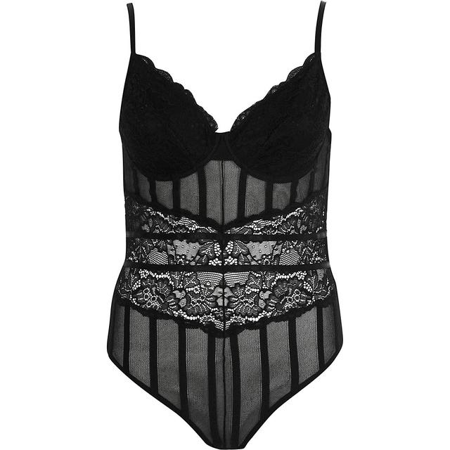 black lace bodysuit river island