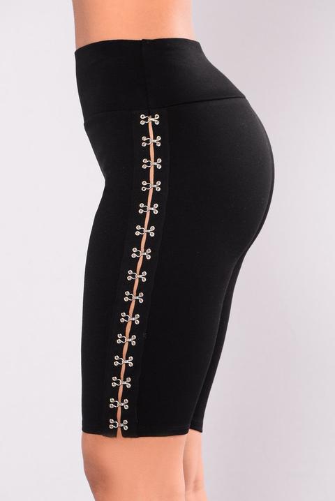 Zaria Biker Shorts - Black