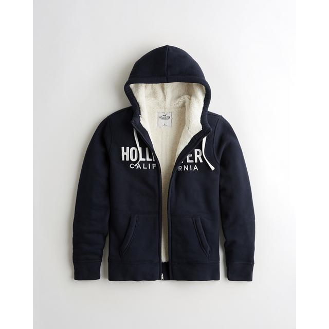 hollister lined hoodie