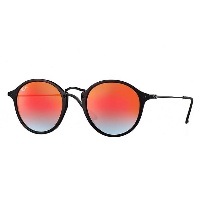 ray ban round lenti nere