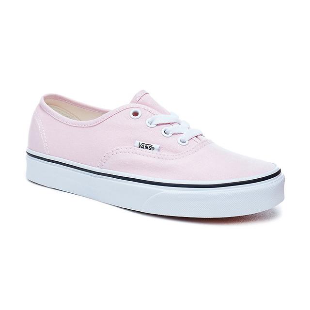 vans authentic chalk pink & true white shoes