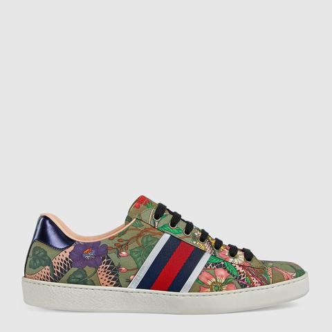 Sneaker Flora Snake from Gucci on 21 