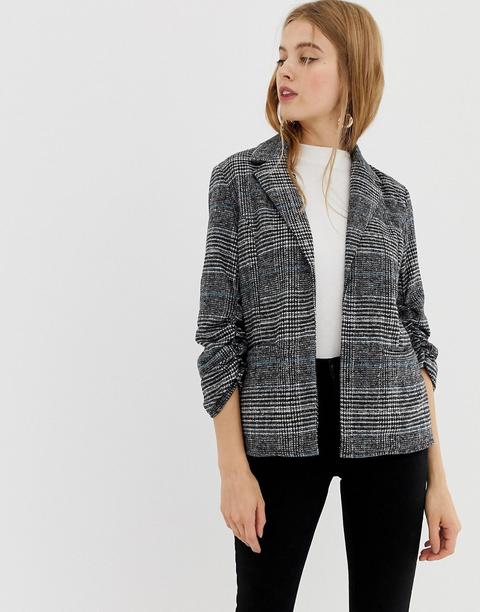 Parisian - Blazer A Quadri - Grigio