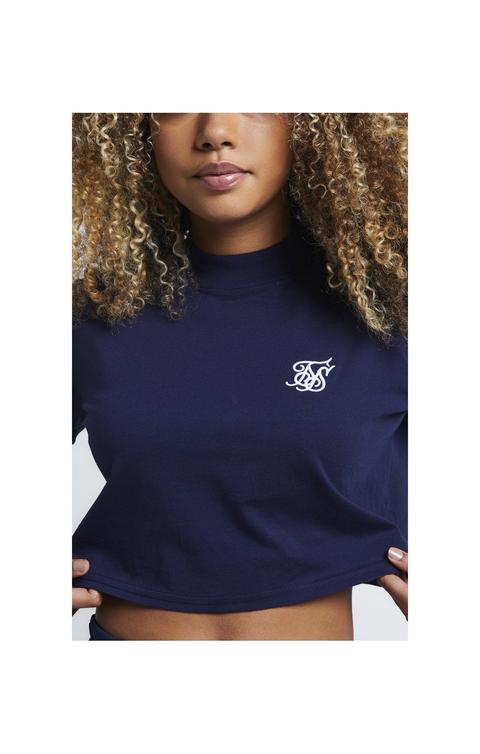 Siksilk Retro Box Fit Crop Tee