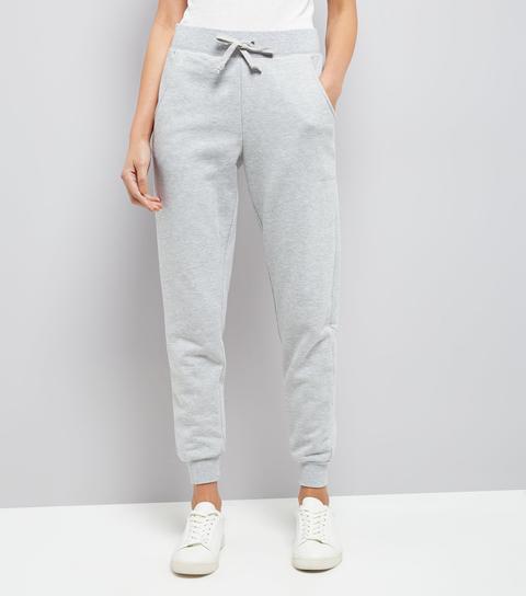 grey slim leg joggers