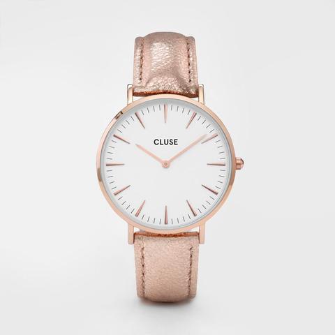 La Bohème Rose Gold White/rose Gold Metallic