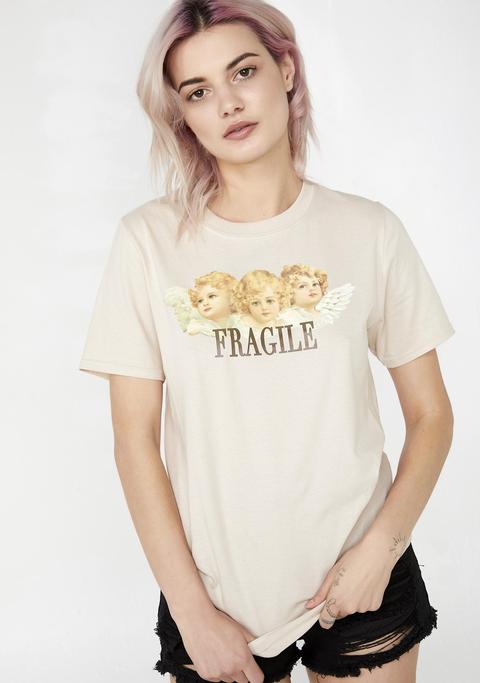 Fragile Angels Oversized Tee