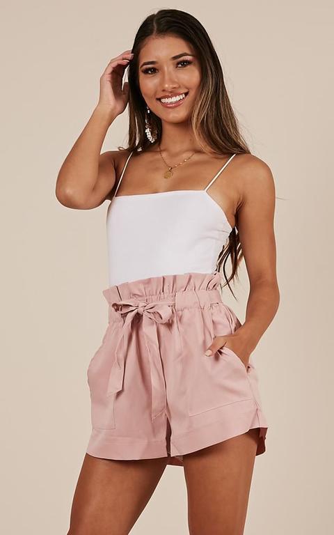All Rounder Shorts In Mauve