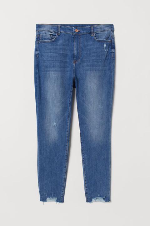 H & M+ Super Skinny High Jeans - Azul