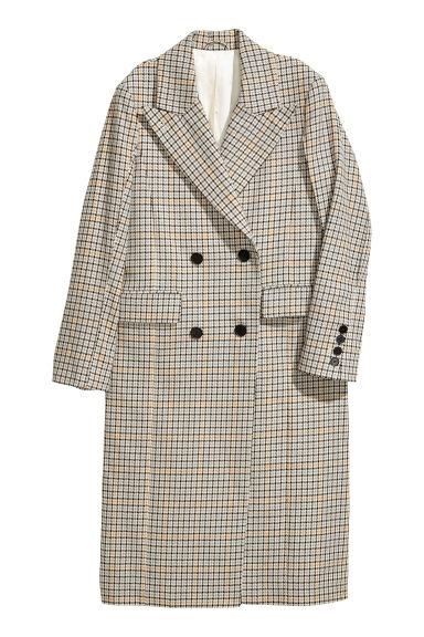H & M - Cappotto A Doppio Petto - Beige