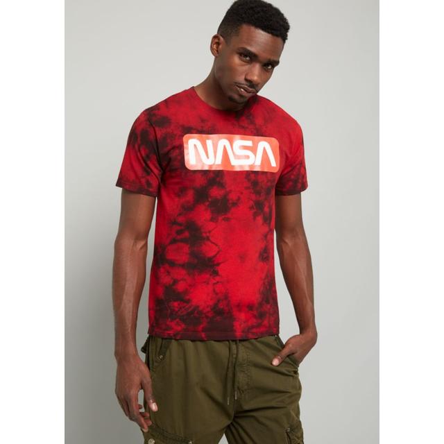 red nasa shirt