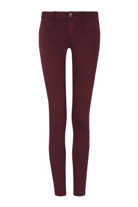 Pantaloni Push-up Bordeaux