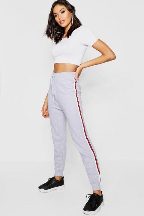 Sports Stripe Loopback Joggers