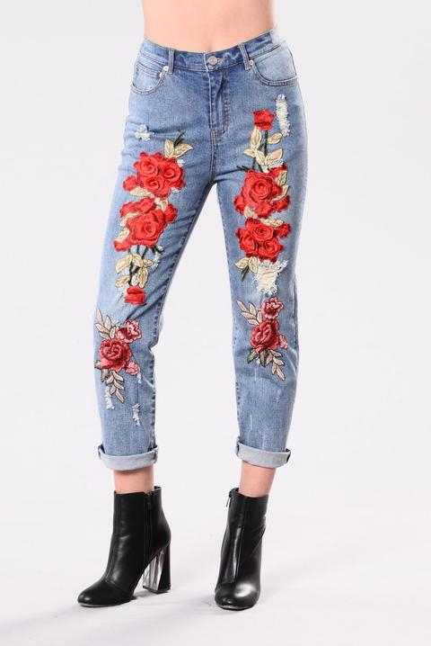 Kissing In The Dark Jeans - Medium