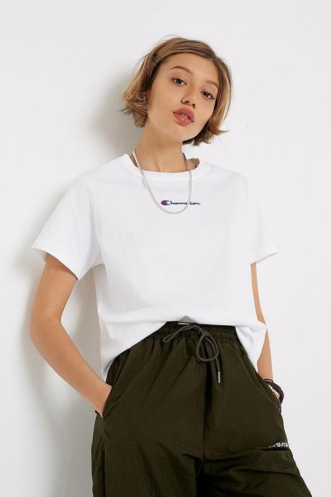 Champion Uo Exclusive Centre Logo White 