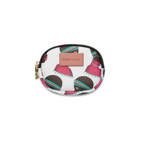 Monedero Dancing Girl Print Ovalado