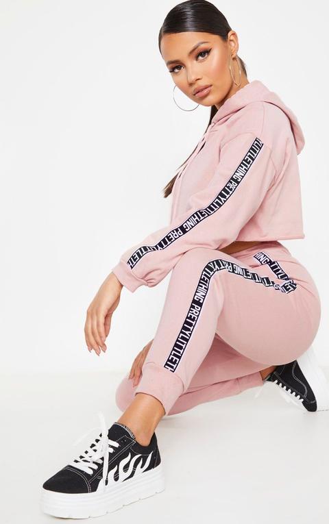 Prettylittlething Petite Rose Joggers