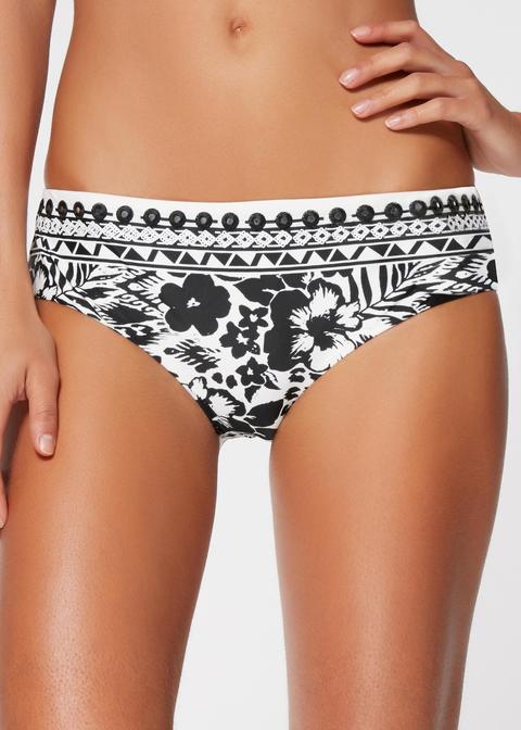 Slip Bikini A Vita Alta Eleonora Ikat