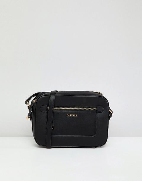 Carvela Camera Cross Body Bag - Black