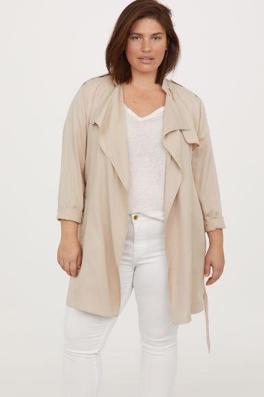 H&m+ Gabardina De Lyocell