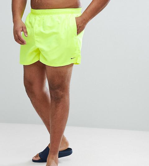 Shorts De Baños Muy Cortos En Amarillo Volley Ness8830-737 De Nike Plus