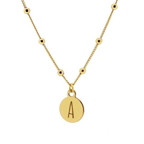 Collar Letter Gold