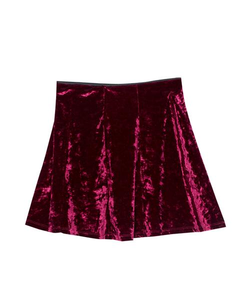 Falda Skater Velvet