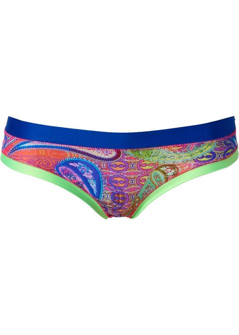 Slip Bikini Brasiliano Tropical