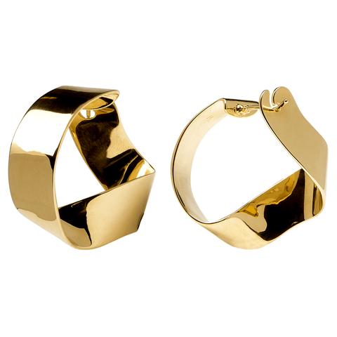 Gravity Gold Earrings