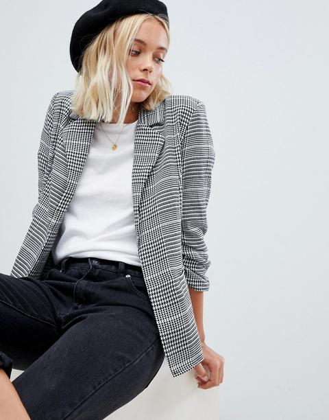 Parisian - Blazer A Quadri - Grigio