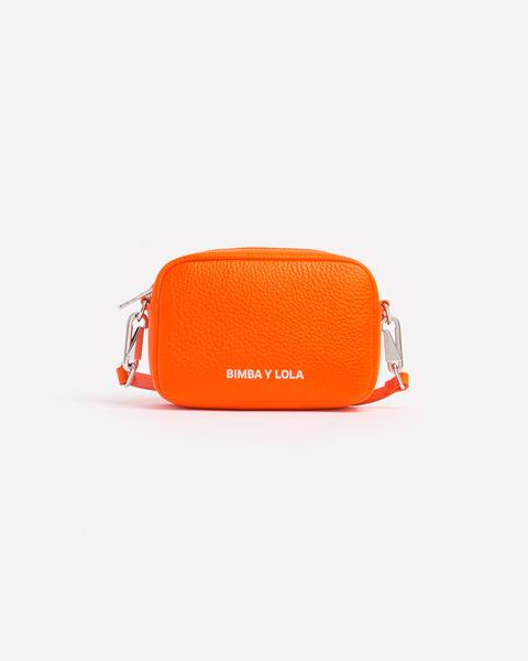 Bolso Bandolera Xs Piel Naranja