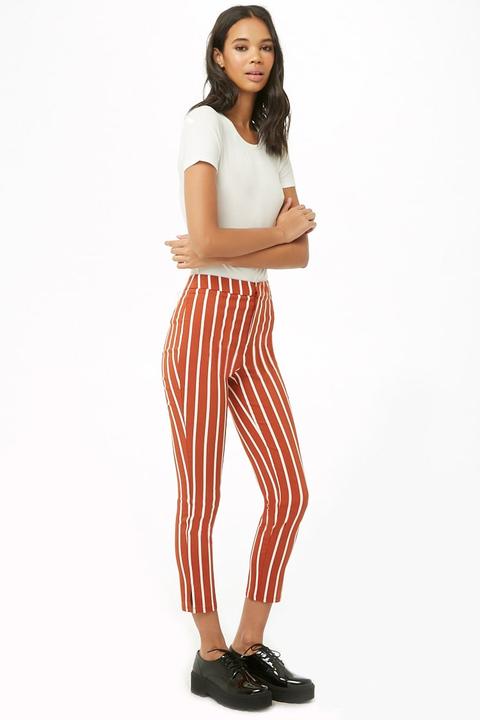 forever 21 striped pants