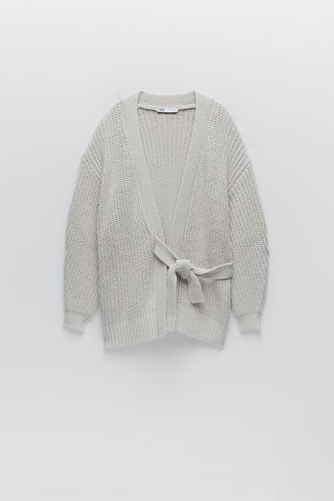Gilet En Maille À Noeud
