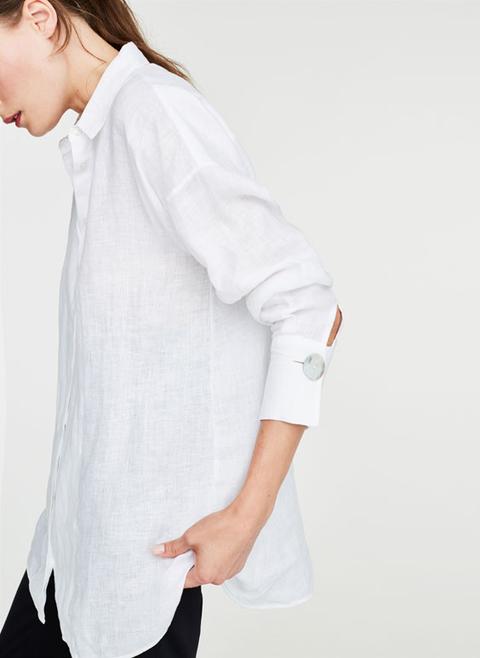 Oversized Linen Shirt