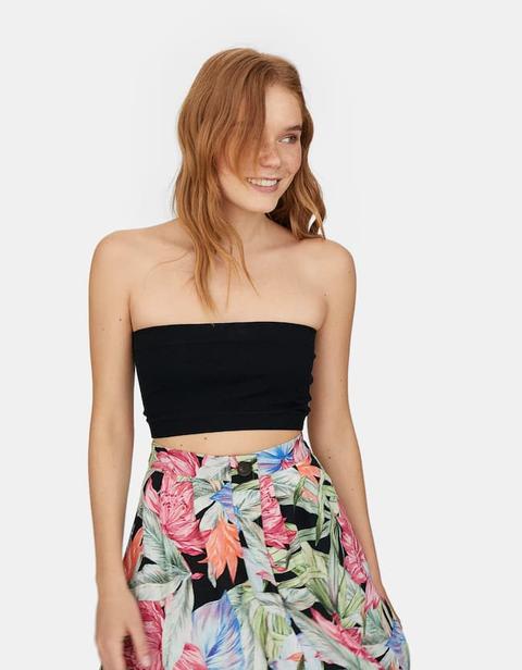 Top Bandeau Nero