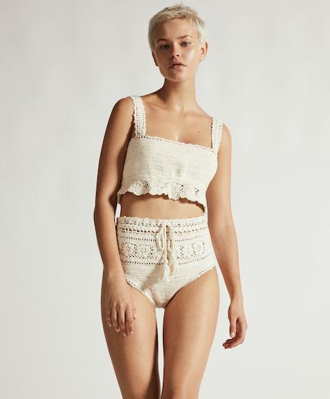 Top Bikini All'uncinetto