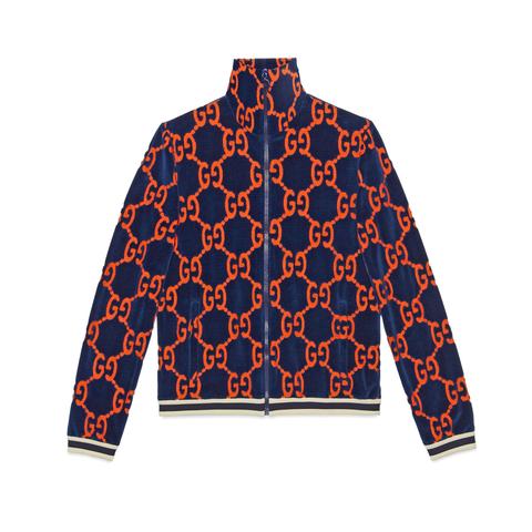 Chaqueta De Chenilla Con Gg